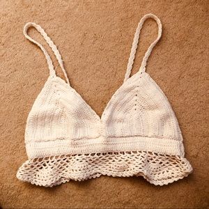 American Eagle Crochet Bralette